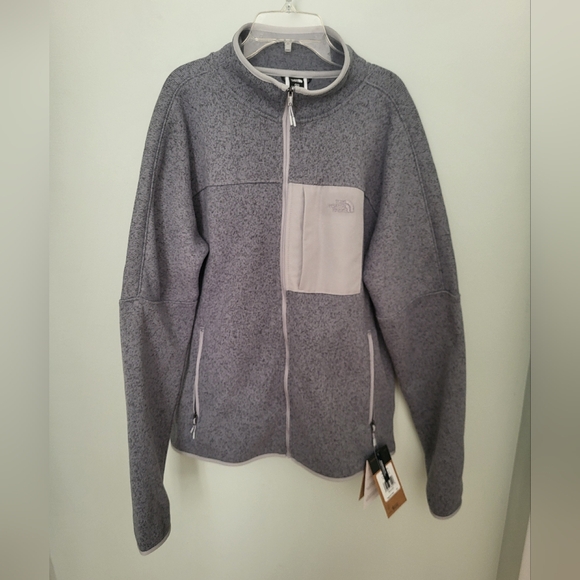 The North Face Men's Front Range Fleece Jacket Medium Heathered